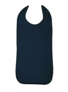 Navy Blue Clothing Protector Bib