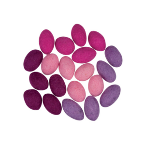 Felt Pebbles - Spring 20pk