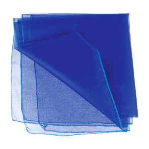Poly Organza 70cm x 10m Blue