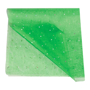 Poly Organza 70cm x 10m Green