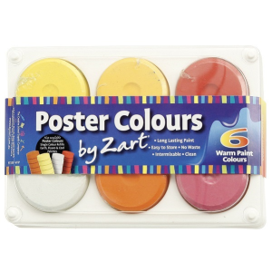 Paint Block Set 6x Warm