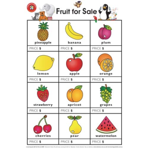 Fruit For Sale Poster