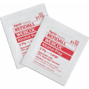 Alcoholic Swab Wipes 100pk