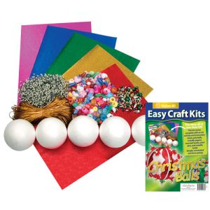Christmas Balls Easy Craft Kit