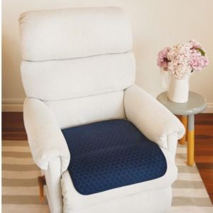 Waterproof Non-Slip Chair Pad Regular Medium 50x60cm 1000ml - Navy 1021N