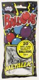 Metallic Silver Balloons (Pack of 20)