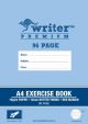 Exercise Book Premium A4 96 Page Dotted Thirds + Margin Rocket Writer 