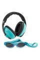 Sunglass & Earmuff Mini Combo - Lagoon Blue