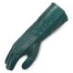 PVC Double Dip Interlock Lining 35cm Gloves Green (Box of 60 Pairs)
