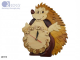 Echidna Wooden Clock