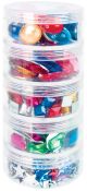 Jewels Asst 750's Stackable  (Pkt)