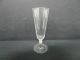 Champagne Glasses - Silver Rimmed -16cm tall (6's)