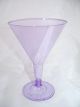 Cocktail Glasses 250ml - Purple -13cm tall  (Pk 6)
