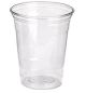 Plastic Cup with Straw Slot Lid 285ml - Clear (Pack of 100)