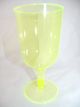 Fluoro Yellow Wine Cups - 210ml (Pack of 6)