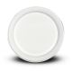 180mm White Round Deluxe Plates (Pack of 300)