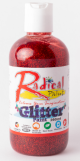 Glitter Paint - Red 250ml Radical