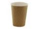 Ripple Wrap Cup 8oz Brown Cup Only (Pk25)