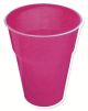 Magenta Plastic Cups (285ml) - (50's)
