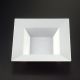 Square Plastic Bowls (180mm) - (16's)