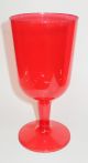 Wine Cups Red 210ml - 13cm tall (Pack of 6)