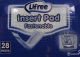 Lifree Fastenable Insert Pad 485x185mm 700ml LFPX28