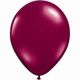 Maroon Round Balloons (Pack of 15) 