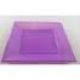 Square Plastic Bowls (180mm) - (16's) Lilac