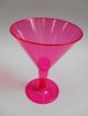 Cocktail Glasses 250ml-Hot Pink -13cm tall  (Pk6)