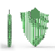 Urinal Screen Shield 2.0 Antisplash Protector Super Lime Deodorizer