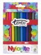Marker Texta Nylorites Asst (Wallet of 12)