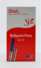 Ballpoint Pen Medium Blue 1.00mm STAT (Box of 50)