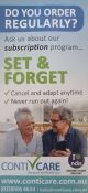 Conticare DL Flyer-Set & Forget Subscription Flyer