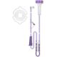 Flocare Infinity Bottle Set - Y Port & Drip Chamber 601587 (Box of 30)