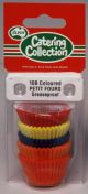 Patty Pans Petit Four Greaseproof Coloured (Pack of 100)