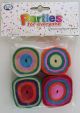 Multicolour Crepe Streamers (Pack of 4)
