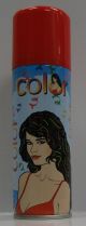 Hair Spray 125ml Fluoro Red