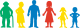 Stencil Family 6pk