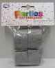 Silver Crepe Streamers (Pack of 4)
