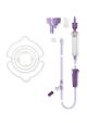 Flocare Gravity Pack & Bottle Set – Y-port & Drip Chamber (Box of 30)