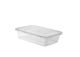 500ml Rectangular Containers and Lids (Pack of 100)