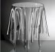 Clear Plastic Tablecloth - 150cm x 260cm