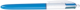 4 Colour Retractable Ballpoint Pen BIC (Box of 12)