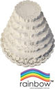 Doylies Rainbow White 115mm 25's (Pack of 300)