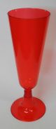 Champagne Glasses  Red 150ml -16cm tall  (Pack of 6)