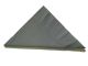 Serviettes Cocktail 125x125mm Metallic Silver (Pk50)