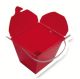 Red Plastic Party Box - Large (26oz)