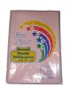 Plastic Round Tablecloth 213cm Pink