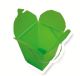 Lime Plastic Party Box -Small (16oz)