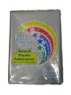 Plastic Round Tablecloth 213cm Silver